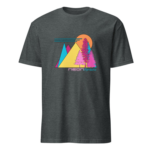 Short-Sleeve Pyramid Logo Unisex T-Shirt (Gildan 64000 Unisex Softstyle)